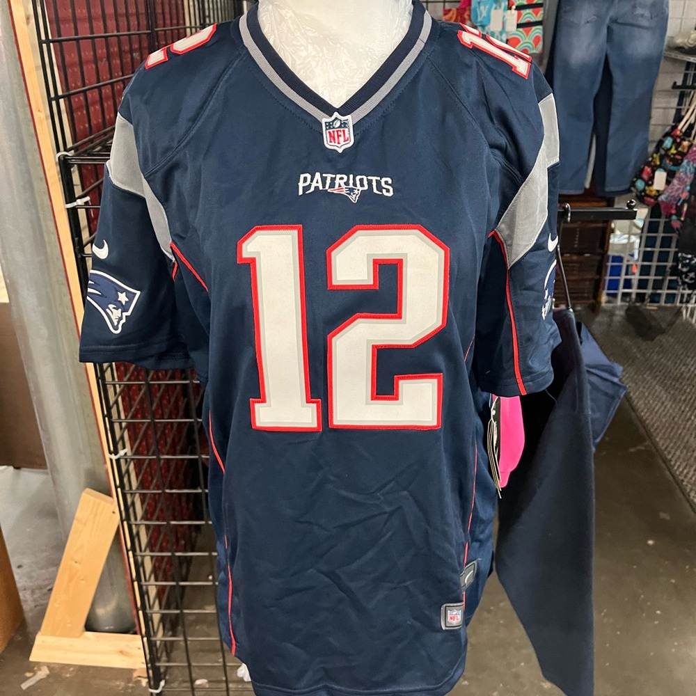 NWT KIDS TOM BRADY NFL NIKE JERSEY